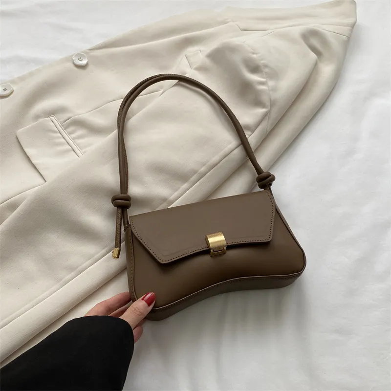 2025 New Arrival Retro Baguette Bag for Women - Stylish Portable Underarm Shoulder Crossbody Small Bag for Girls thumbnail 7