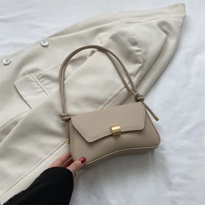 2025 New Arrival Retro Baguette Bag for Women - Stylish Portable Underarm Shoulder Crossbody Small Bag for Girls thumbnail 9