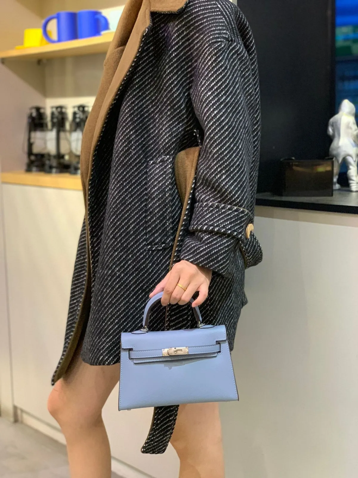 New 2026 Model Mini Kelly Bag - High-End Women's Single Shoulder Crossbody Handbag for Spring/Summer Fashion showcase 12