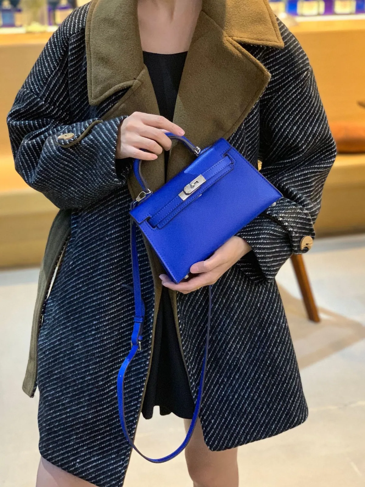 New 2026 Model Mini Kelly Bag - High-End Women's Single Shoulder Crossbody Handbag for Spring/Summer Fashion showcase 17