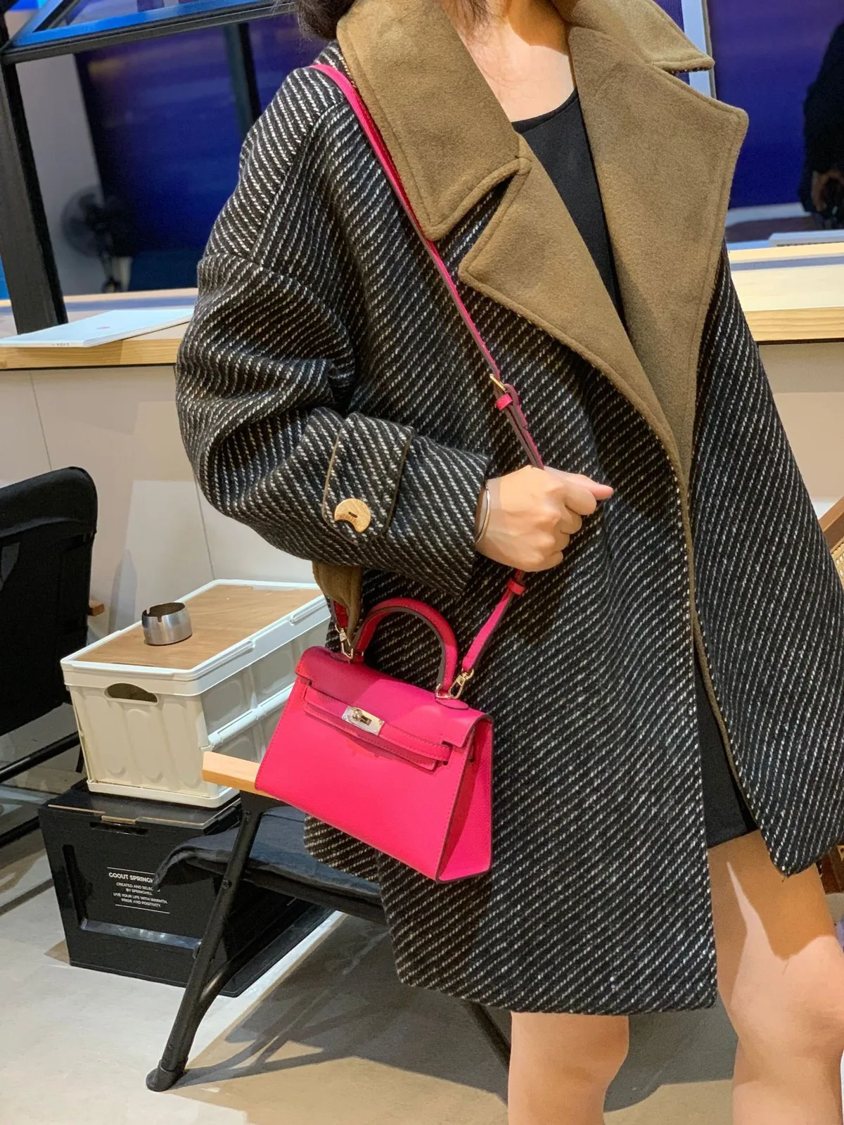 New 2026 Model Mini Kelly Bag - High-End Women's Single Shoulder Crossbody Handbag for Spring/Summer Fashion showcase 13