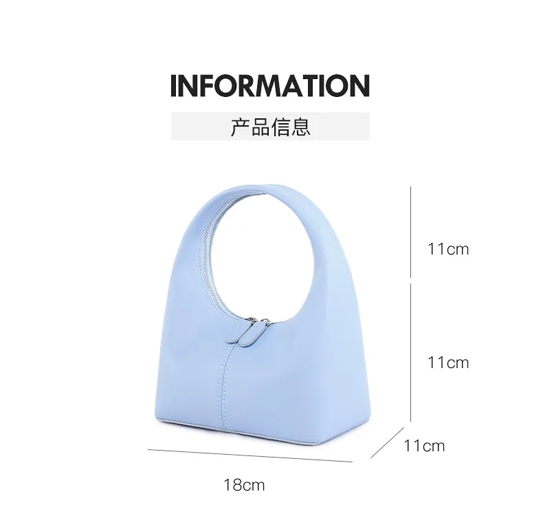 Korean Niche Fashionable Handheld Dumpling Bag for Women - Compact & Exquisite Small Handbag, Best-Selling Ladies' Fashion Accessory showcase 4