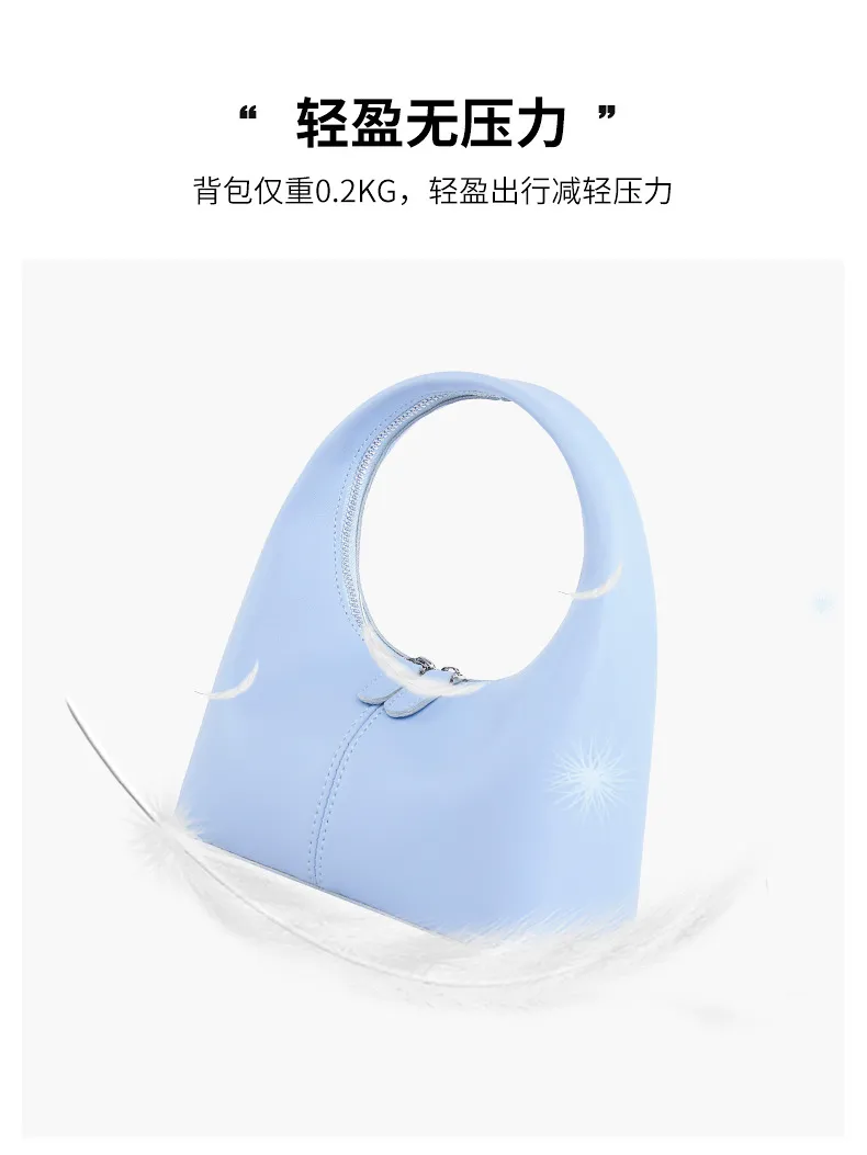 Korean Niche Fashionable Handheld Dumpling Bag for Women - Compact & Exquisite Small Handbag, Best-Selling Ladies' Fashion Accessory showcase 10