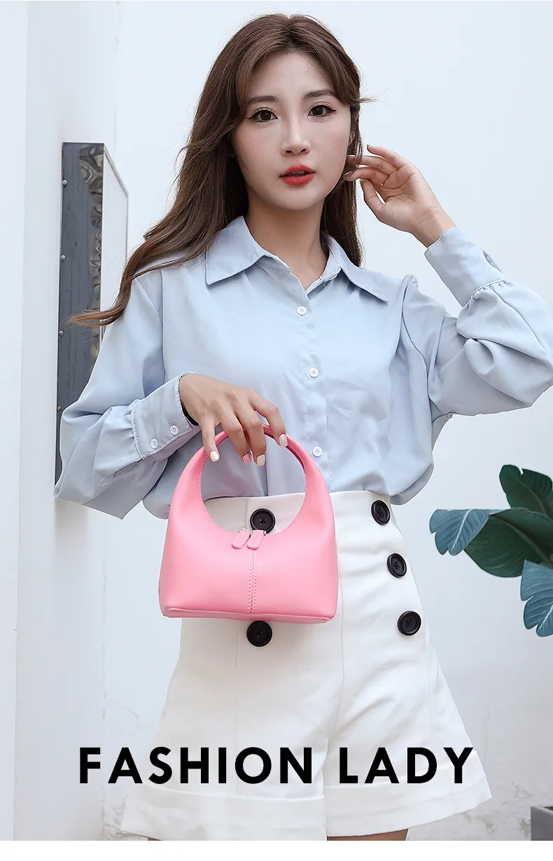 Korean Niche Fashionable Handheld Dumpling Bag for Women - Compact & Exquisite Small Handbag, Best-Selling Ladies' Fashion Accessory showcase 3