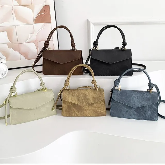 Women's Fashionable Small Square Shoulder Crossbody Bag - Versatile Ins Style Handbag for 2026 - Image 1