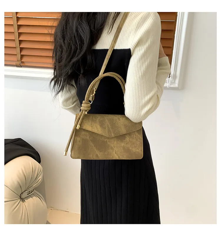 Women's Fashionable Small Square Shoulder Crossbody Bag - Versatile Ins Style Handbag for 2026 showcase 14