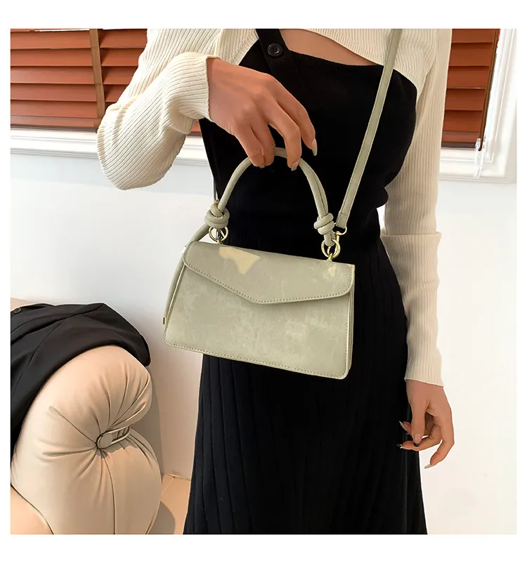 Women's Fashionable Small Square Shoulder Crossbody Bag - Versatile Ins Style Handbag for 2026 showcase 11