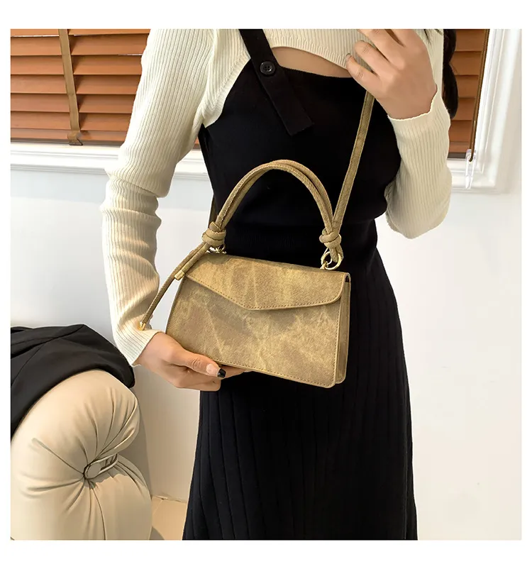 Women's Fashionable Small Square Shoulder Crossbody Bag - Versatile Ins Style Handbag for 2026 showcase 13