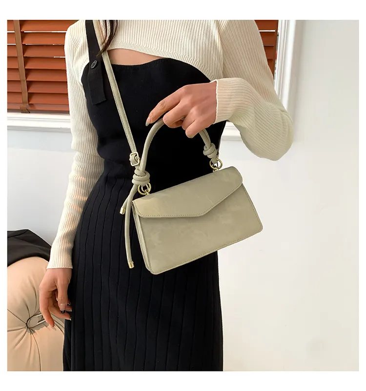 Women's Fashionable Small Square Shoulder Crossbody Bag - Versatile Ins Style Handbag for 2026 showcase 9
