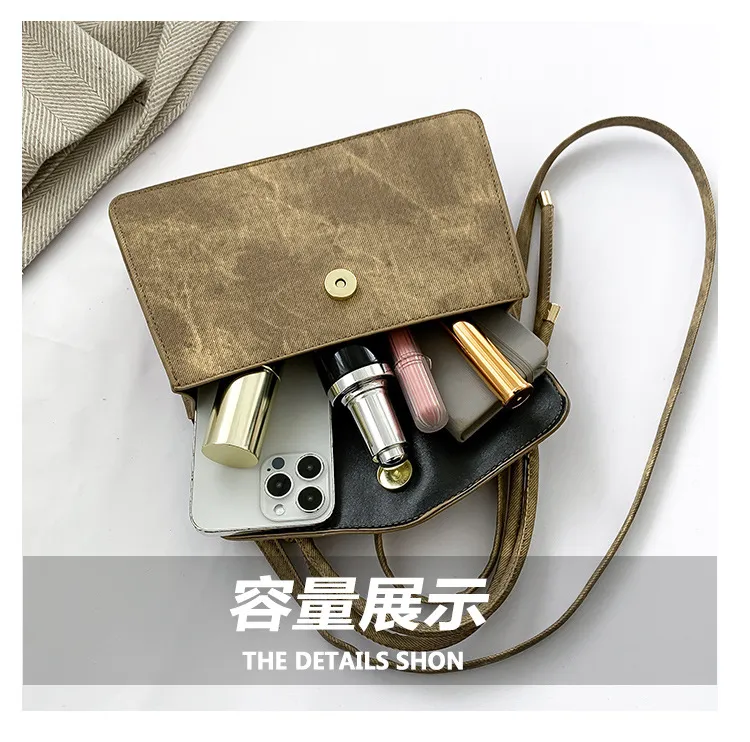 Women's Fashionable Small Square Shoulder Crossbody Bag - Versatile Ins Style Handbag for 2026 showcase 6