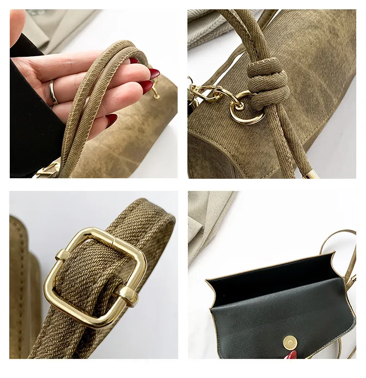 Women's Fashionable Small Square Shoulder Crossbody Bag - Versatile Ins Style Handbag for 2026 showcase 8