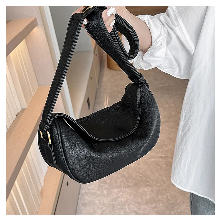Fashionable Women's Dumpling Bag - Chic Niche Design 2023 Small Shoulder Crossbody Bag, Versatile All-Match Style for Everyday Elegance showcase 12