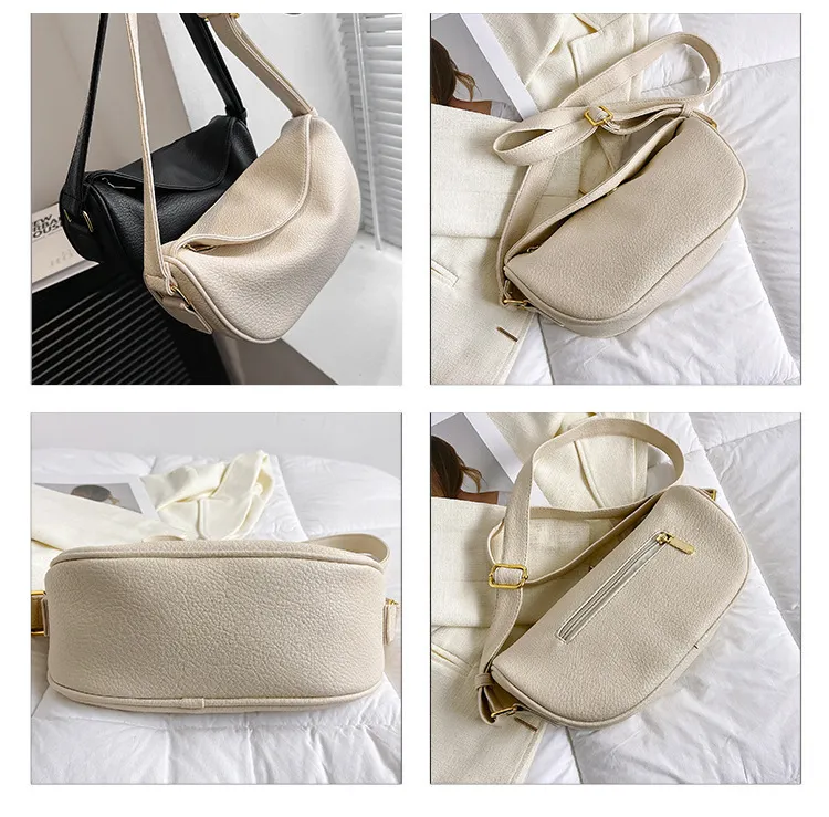 Fashionable Women's Dumpling Bag - Chic Niche Design 2023 Small Shoulder Crossbody Bag, Versatile All-Match Style for Everyday Elegance showcase 10