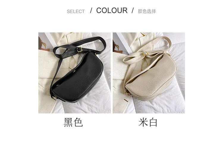Fashionable Women's Dumpling Bag - Chic Niche Design 2023 Small Shoulder Crossbody Bag, Versatile All-Match Style for Everyday Elegance showcase 3