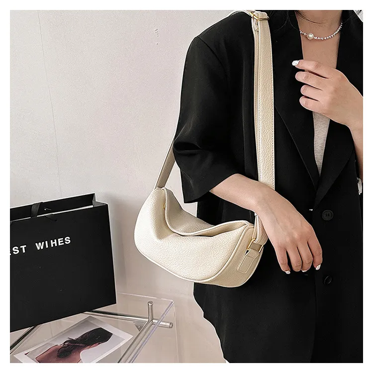 Fashionable Women's Dumpling Bag - Chic Niche Design 2023 Small Shoulder Crossbody Bag, Versatile All-Match Style for Everyday Elegance showcase 17
