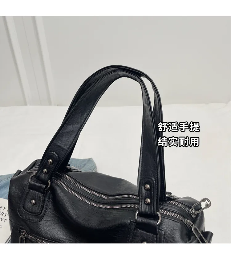 Luxury Women's Tote Bag Korean Niche Style Large Capacity Crossbody Shoulder Bag Fashionable Handbag for Daily Use showcase 6