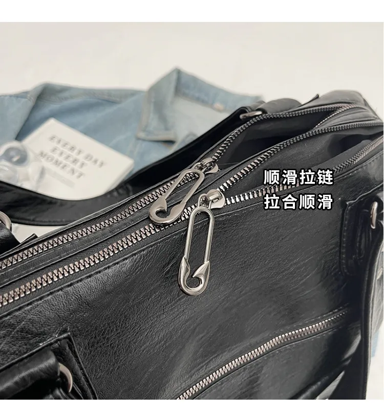 Luxury Women's Tote Bag Korean Niche Style Large Capacity Crossbody Shoulder Bag Fashionable Handbag for Daily Use showcase 5