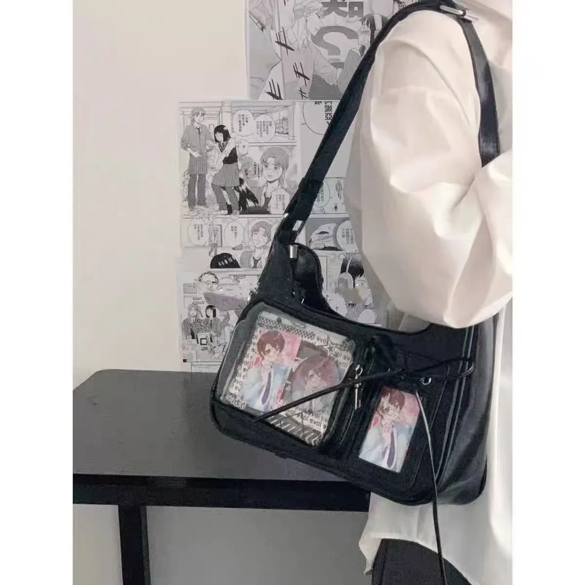 Small Design Shoulder Bag for Women - Versatile Fashion Crossbody Purse, Trendy Handbag for Daily Use, Stylish Small Food Bag showcase 4