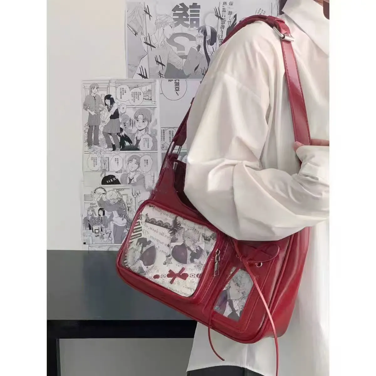 Small Design Shoulder Bag for Women - Versatile Fashion Crossbody Purse, Trendy Handbag for Daily Use, Stylish Small Food Bag thumbnail 6