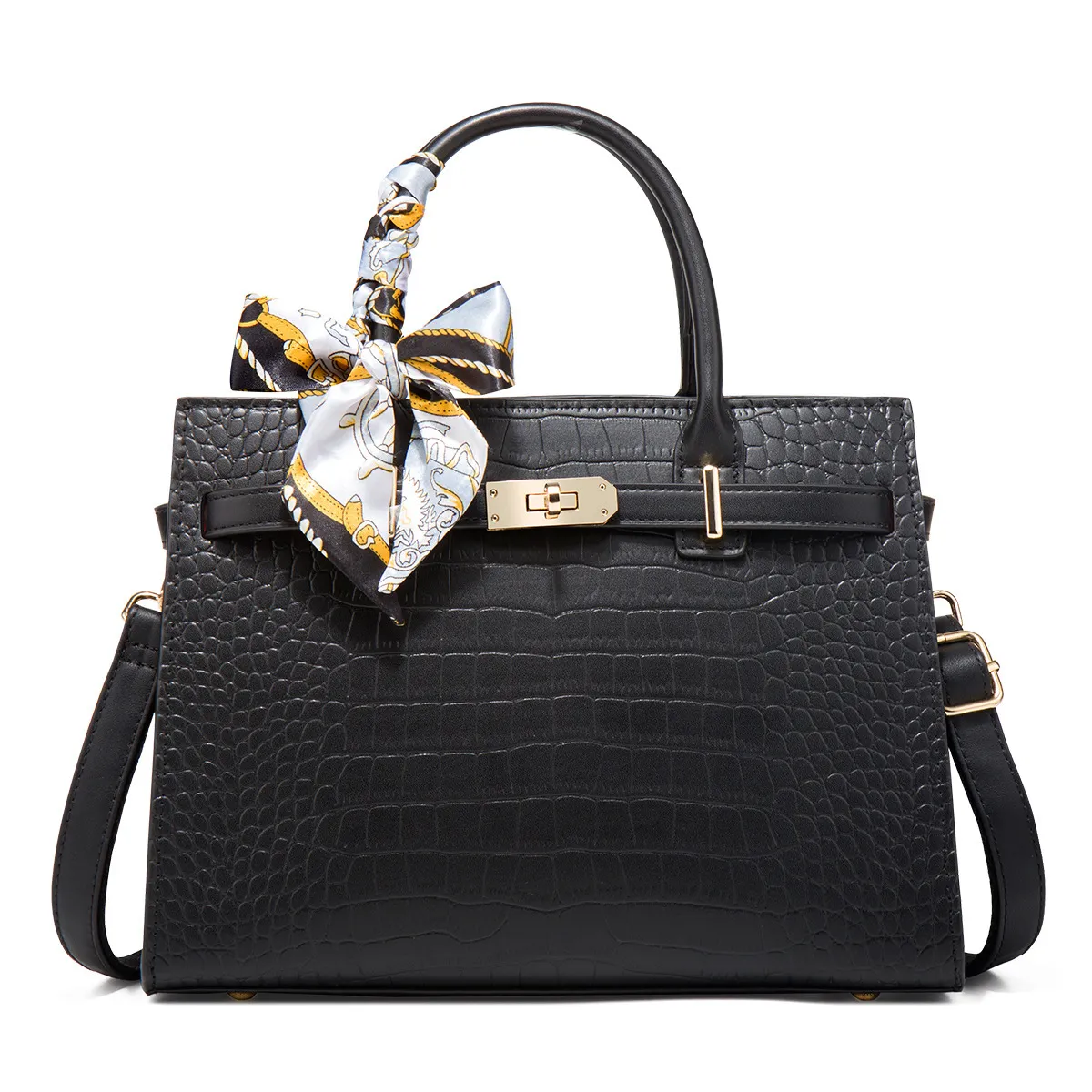Elegant Large Capacity Crossbody Handbag for Middle-Aged Women, Premium Bridal Wedding Shoulder Bag - Image 8