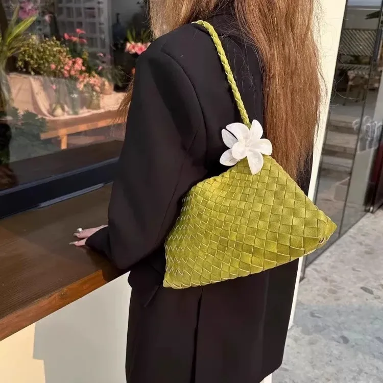 Hand-Woven Underarm Bag Women's Fashion 2026 Tote Shoulder Bag Set Chic Versatile Style thumbnail 2