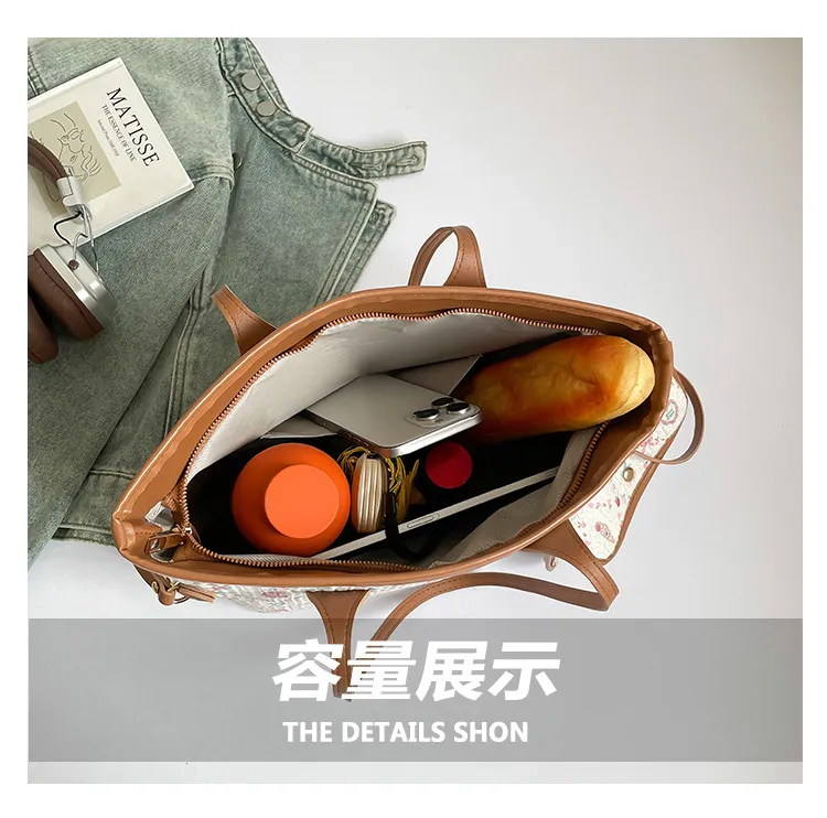 2025 New Women's High-End Armpit Bag Simple Shoulder Crossbody Versatile Temperament Handbag showcase 7