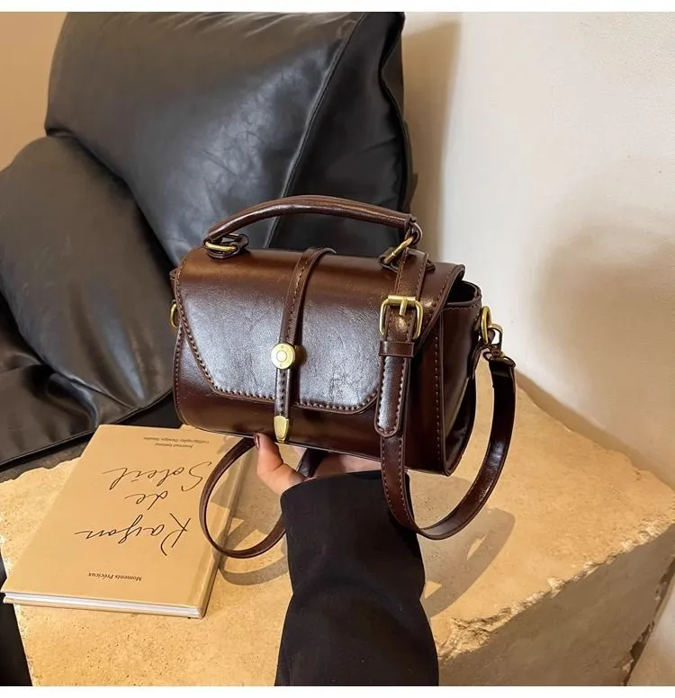 2025 Trendy Women's Shoulder Crossbody Bag - Fashionable Small Square Bag, Versatile All-Match Style for Everyday and Special Occasions showcase 10