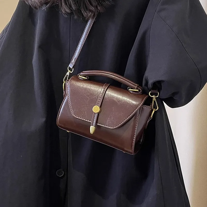 2025 Trendy Women's Shoulder Crossbody Bag - Fashionable Small Square Bag, Versatile All-Match Style for Everyday and Special Occasions thumbnail 2