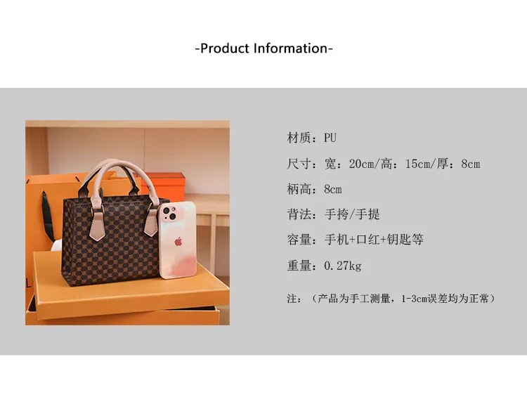2026 Trendy Stylish Women's Handbag, Vintage Print Shoulder Crossbody Bag, Versatile High-End Fashion Accessory showcase 9