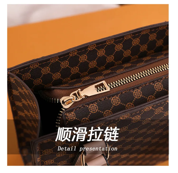 2026 Trendy Stylish Women's Handbag, Vintage Print Shoulder Crossbody Bag, Versatile High-End Fashion Accessory showcase 13