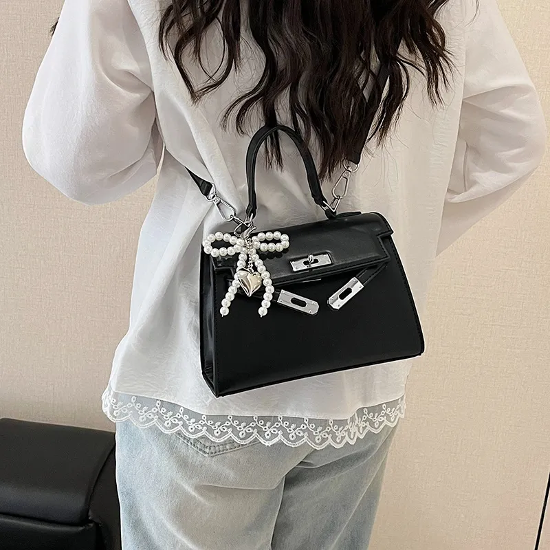 2025 New Women's Shoulder Bag Crossbody Bag - Stylish Kelly Style Handbag for Fashionable Ladies thumbnail 4