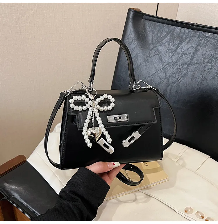 2025 New Women's Shoulder Bag Crossbody Bag - Stylish Kelly Style Handbag for Fashionable Ladies thumbnail 7