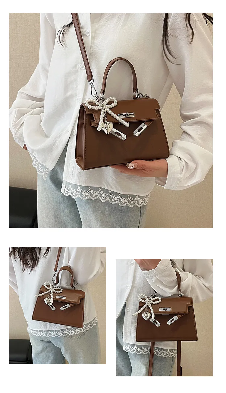 2025 New Women's Shoulder Bag Crossbody Bag - Stylish Kelly Style Handbag for Fashionable Ladies showcase 15