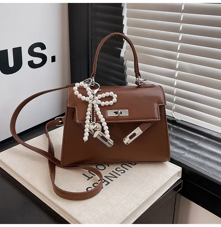 2025 New Women's Shoulder Bag Crossbody Bag - Stylish Kelly Style Handbag for Fashionable Ladies thumbnail 6