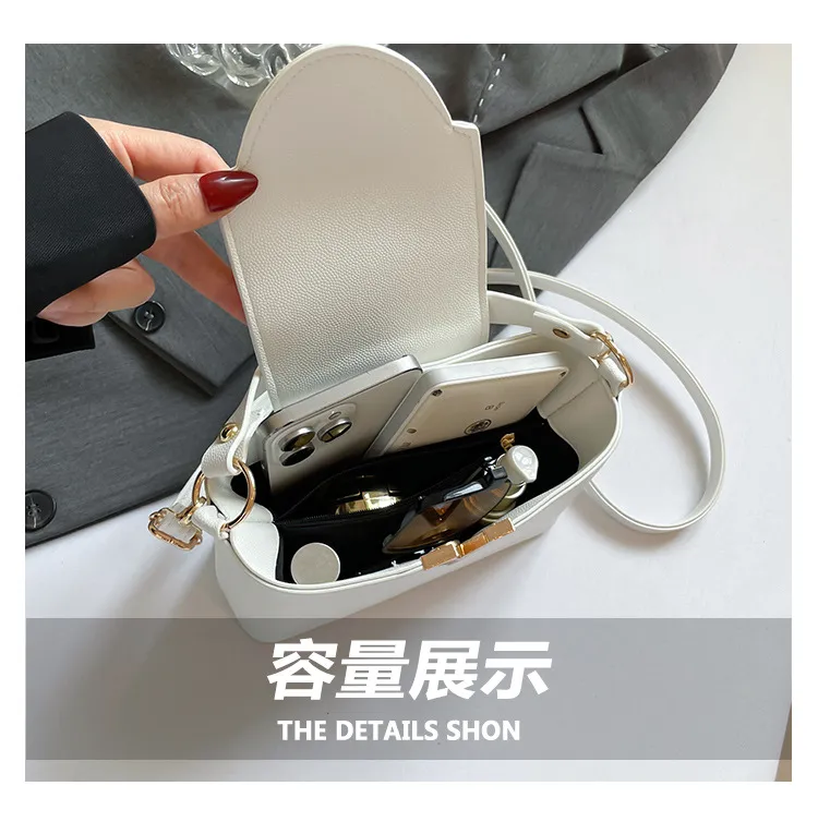 Women's Fashionable Crossbody Handbag - Versatile Spring Style Bucket Bag for Work, Commuting, and Everyday Use showcase 7