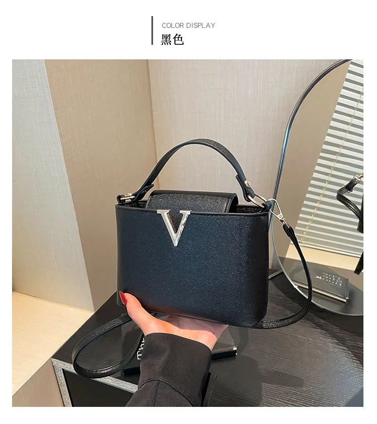 Women's Fashionable Crossbody Handbag - Versatile Spring Style Bucket Bag for Work, Commuting, and Everyday Use showcase 10