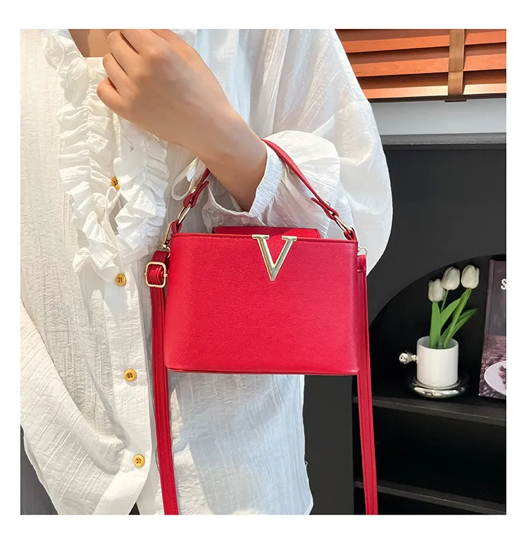 Women's Fashionable Crossbody Handbag - Versatile Spring Style Bucket Bag for Work, Commuting, and Everyday Use showcase 19