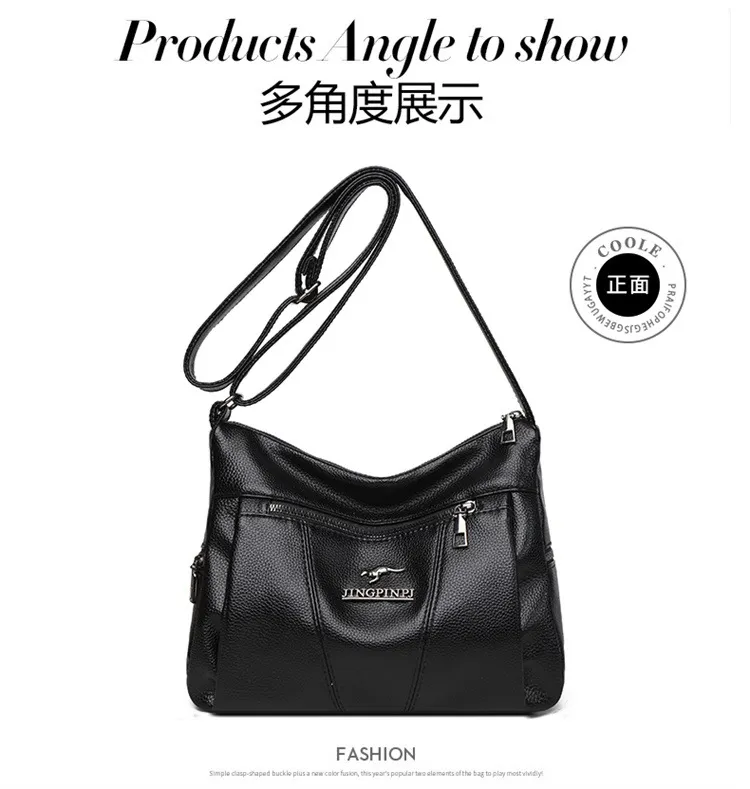 2026 New Fashionable Women's Large Capacity Crossbody Shoulder Bag - Stylish Mom Bag for Ladies, Premium Design for Everyday Use showcase 18
