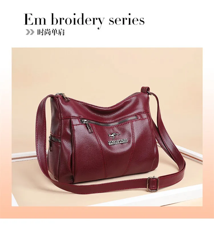 2026 New Fashionable Women's Large Capacity Crossbody Shoulder Bag - Stylish Mom Bag for Ladies, Premium Design for Everyday Use showcase 3