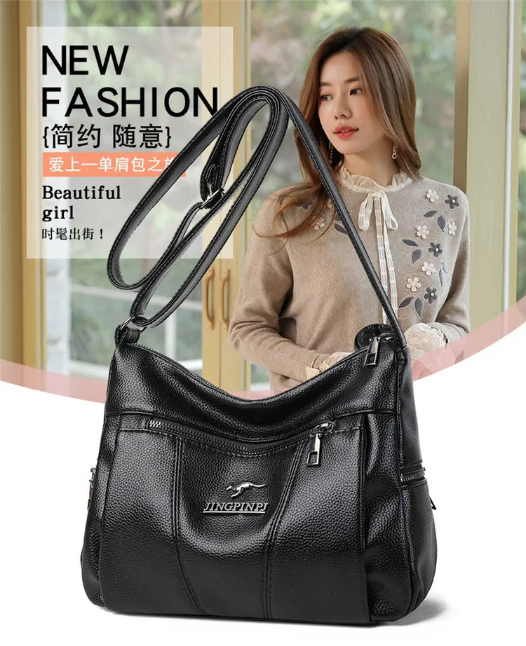 2026 New Fashionable Women's Large Capacity Crossbody Shoulder Bag - Stylish Mom Bag for Ladies, Premium Design for Everyday Use showcase 1