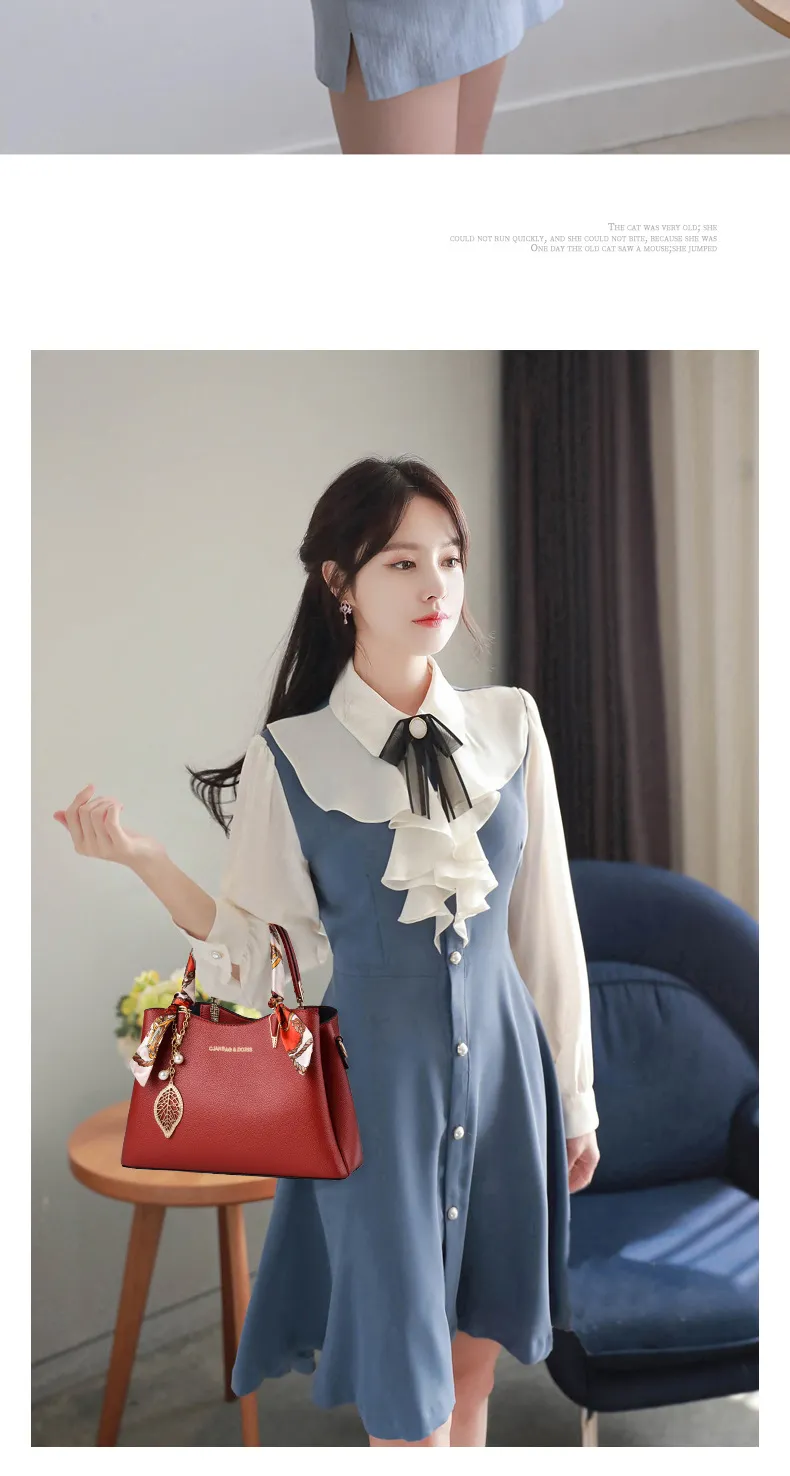 2025 New Red Bridal Wedding Gift Handbag for Women, Large Capacity Crossbody Tote Bag, Attractive Fashionable Clutch Purse showcase 9