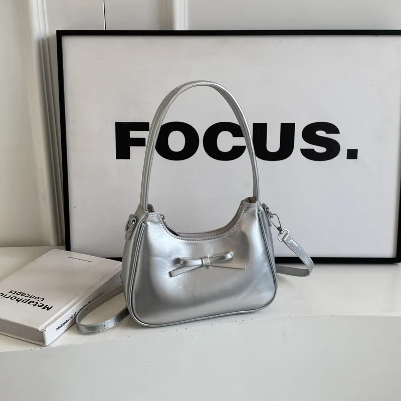 Women's Chic Underarm Bag 2025 Fashion Niche Design Single Shoulder Crossbody Tote, Elegant Small Handbag for Work & Outings thumbnail 9