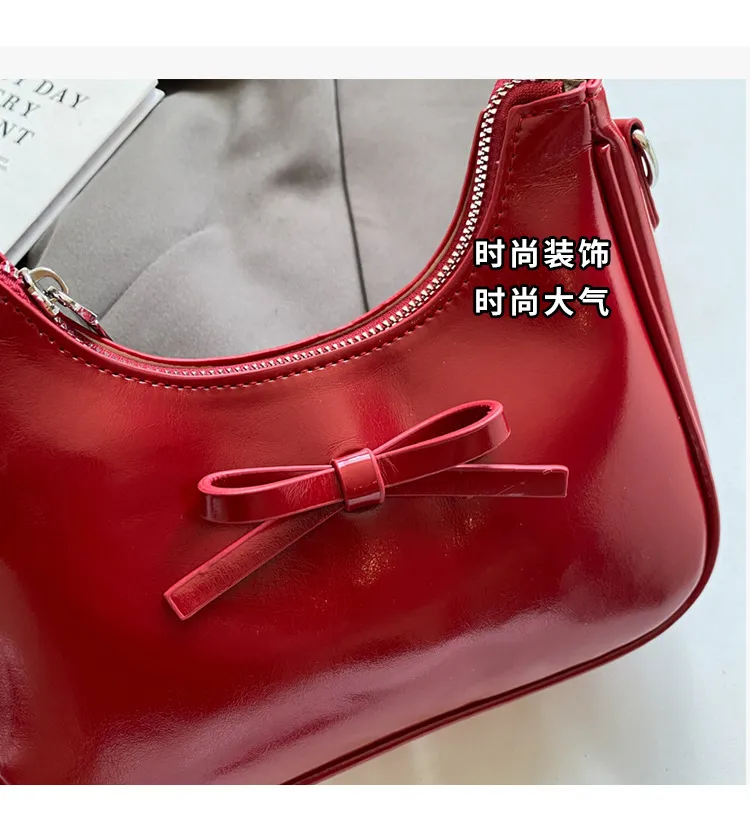 Women's Chic Underarm Bag 2025 Fashion Niche Design Single Shoulder Crossbody Tote, Elegant Small Handbag for Work & Outings showcase 13