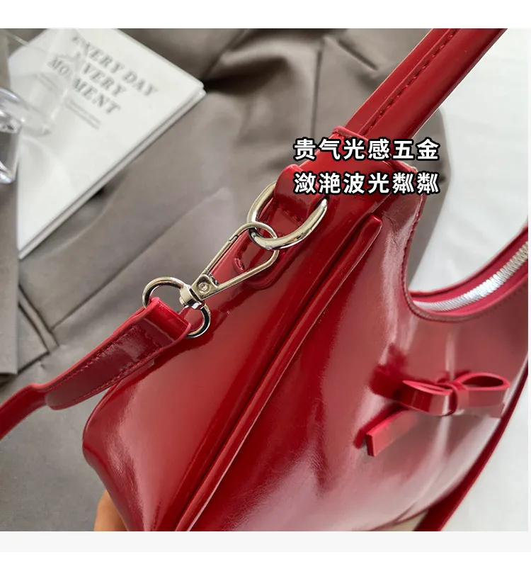 Women's Chic Underarm Bag 2025 Fashion Niche Design Single Shoulder Crossbody Tote, Elegant Small Handbag for Work & Outings showcase 10