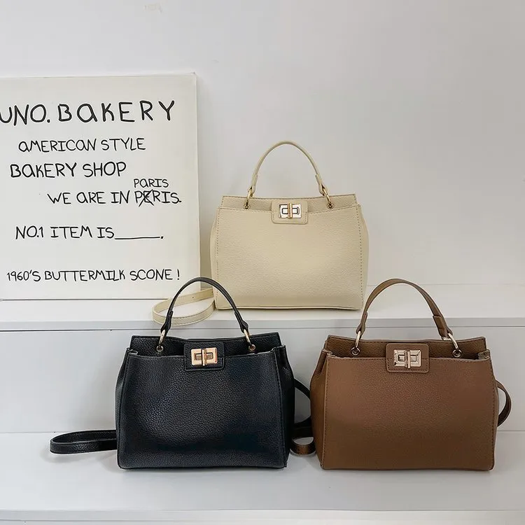 2024 New Fashion Women's Large Capacity Handbag - Versatile Shoulder, Commuter, and Crossbody Bag for Work and Everyday Style thumbnail 1