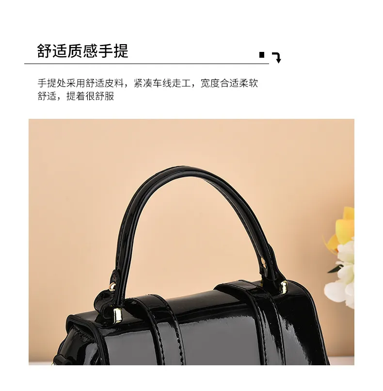 2024 New Fashion Women's Flip Handbag - Versatile Embossed Shoulder Crossbody Small Bag for Stylish Ladies showcase 7
