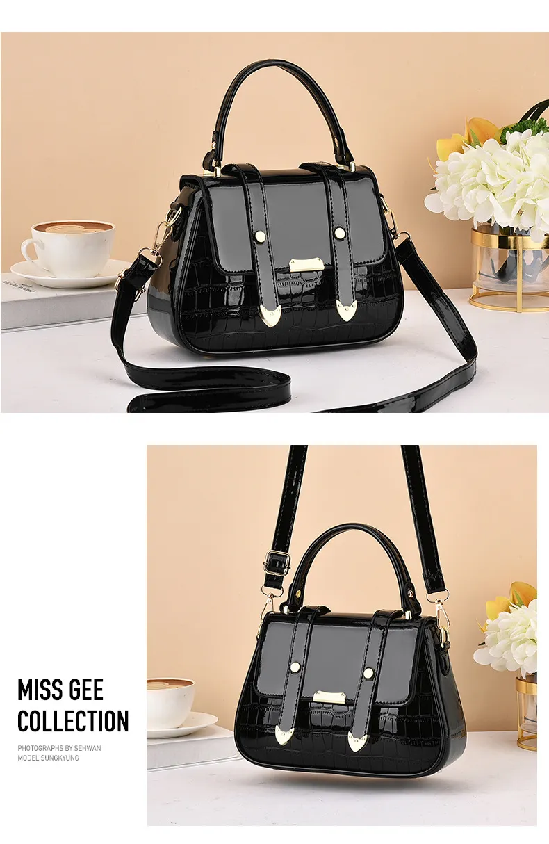 2024 New Fashion Women's Flip Handbag - Versatile Embossed Shoulder Crossbody Small Bag for Stylish Ladies showcase 15
