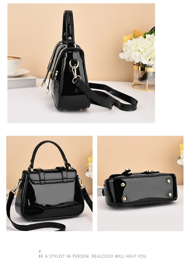 2024 New Fashion Women's Flip Handbag - Versatile Embossed Shoulder Crossbody Small Bag for Stylish Ladies showcase 14