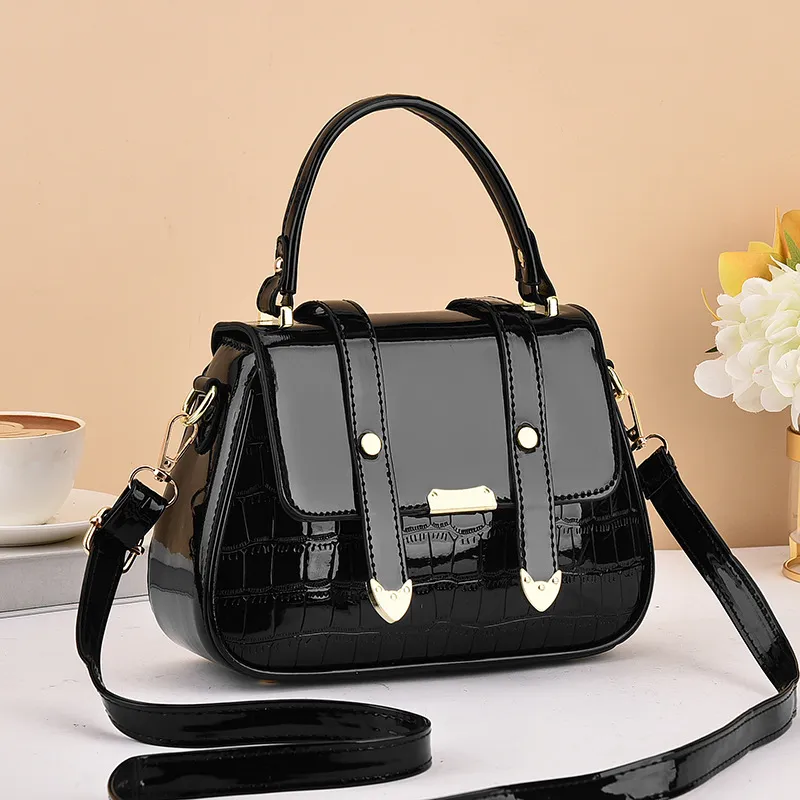 2024 New Fashion Women's Flip Handbag - Versatile Embossed Shoulder Crossbody Small Bag for Stylish Ladies thumbnail 6