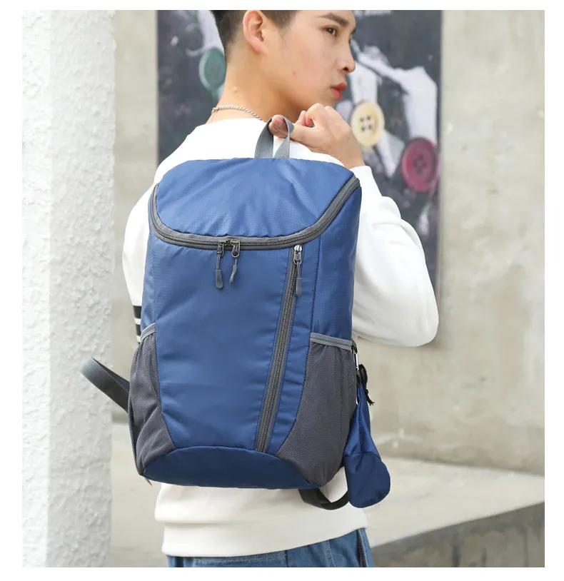 Warneim 20L Lightweight Waterproof Folding Backpack for Men - Durable Travel, Mountaineering, and Outdoor Adventure Bag showcase 17